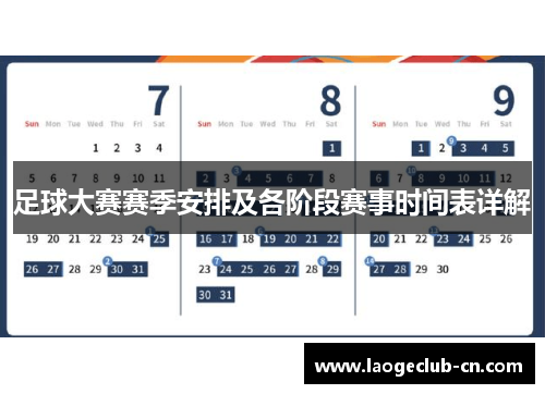 足球大赛赛季安排及各阶段赛事时间表详解